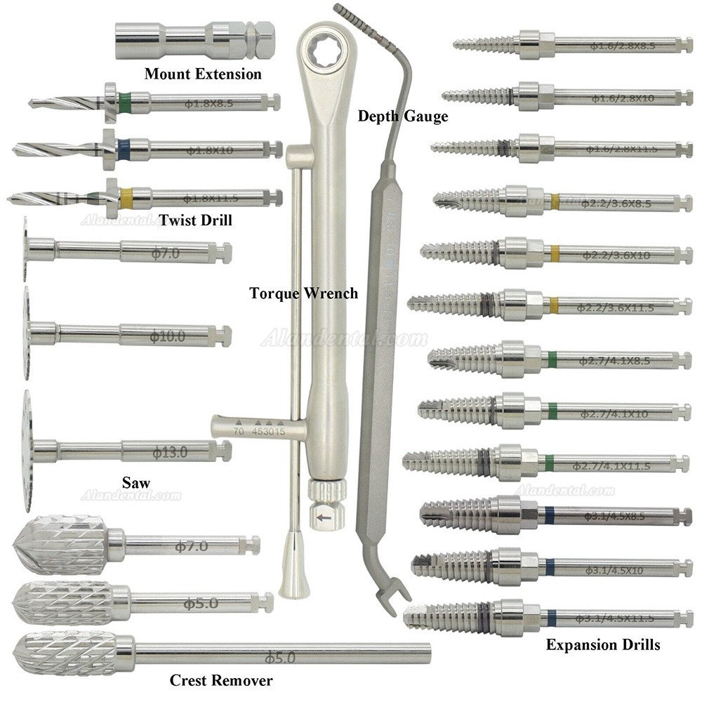 Narrow Ridge Easy Safe Split Expansion Tools Kit Includes: